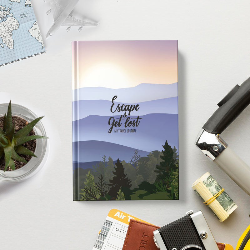 Explore & Get Lost - Travel Journal Long Journey (30 Days) Travel Journals June Trading   