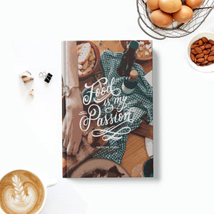 Food Is My Passion - Recipe Journal Recipe Journals The June Shop   