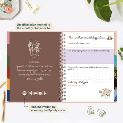 Limited Edition Undated Planner - A New Era Of Me