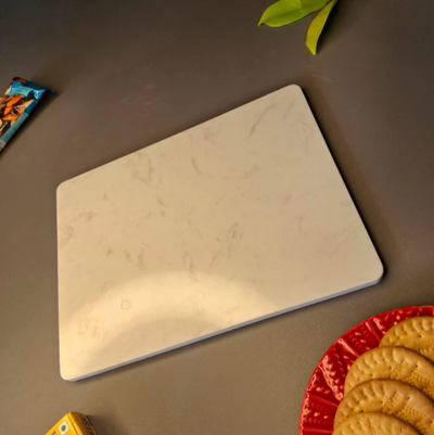 Wooden Cheese Platter Set With Marble Board And Cheese Cutlery Style 3