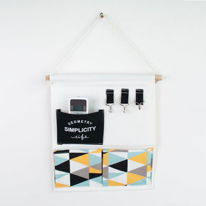 Wabi Sabi Wall Hanging Organizer Hanging organisers June Trading Playful Patterns  