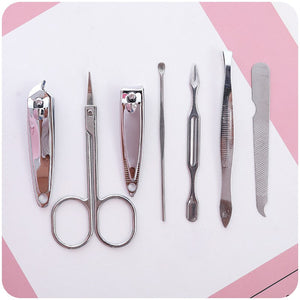 Mini Manicure Pedicure Set  & Case Manicure Set June Trading   