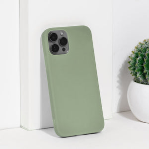 iPhone 12 Pro Premium Ultra-Light Silicone Cover Mobile Phone Cases June Trading Harbor Grey  