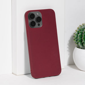 iPhone 13 Pro Max Premium Ultra-Light Silicone Cover iPhone 13 Pro Max June Trading Wine Red  