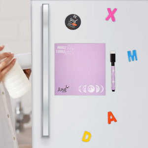 Inhale & Exhale - Magnetic Board Sheet (Rewritable) Magnetic Board June Trading   