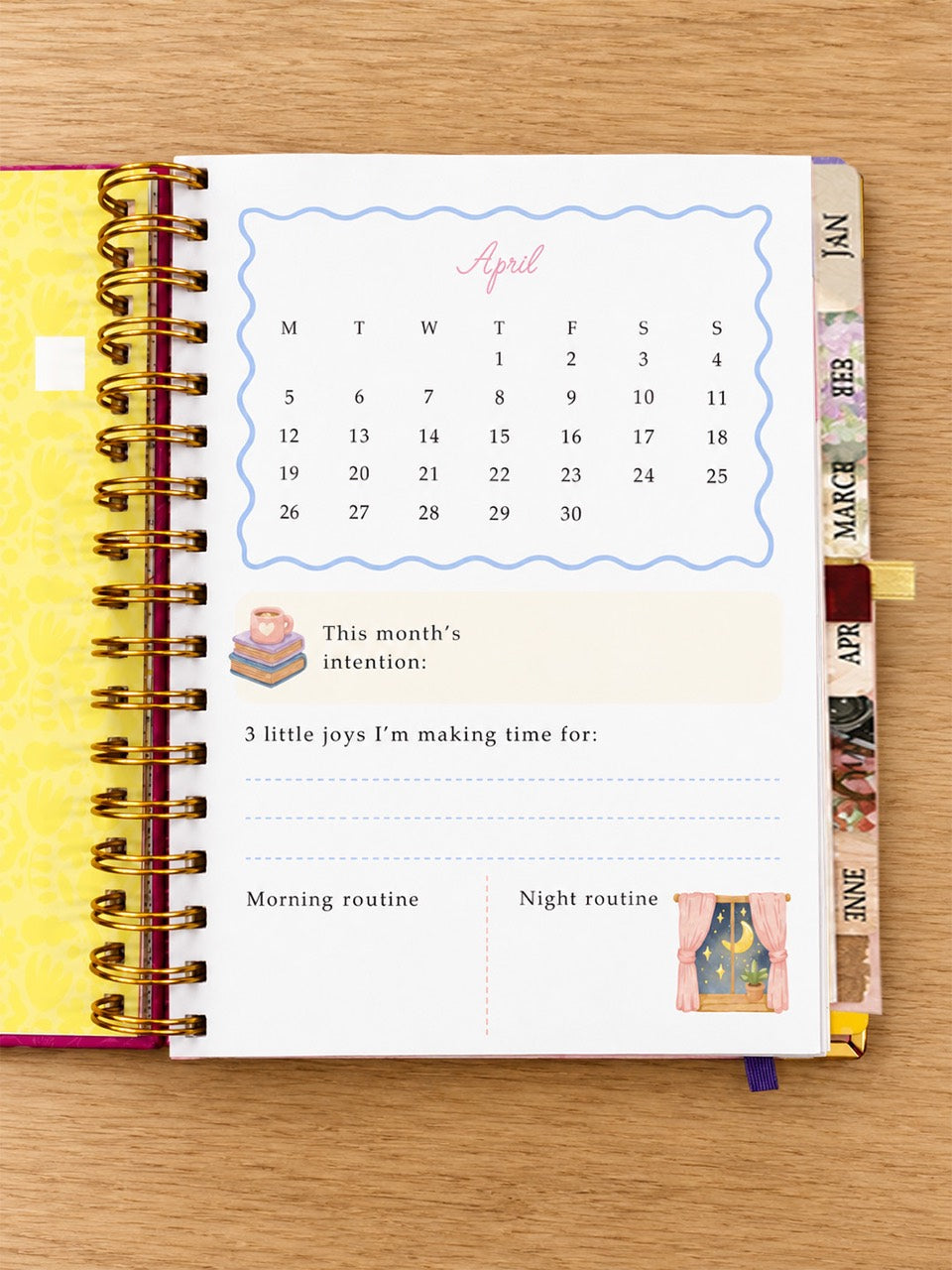 Start the month with intention