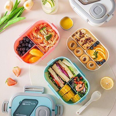 Easy Stackable Bento Box Lunch Boxes June Trading   