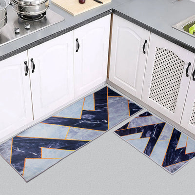 Coastal Calm Kitchen Mats (Set of 2)