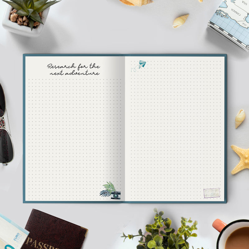 United States of America - Travel Journal for Long Journey (30 Days) Travel Journals June Trading   