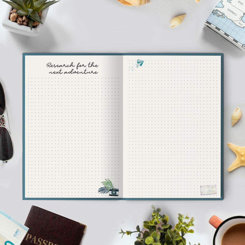 Explore the World - Travel Journal for Long Journey (30 Days) – The June  Shop
