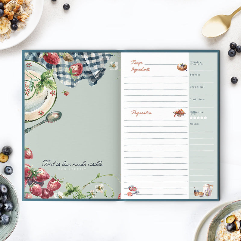 The Ultimate Recipe Journal Recipe Journals The June Shop   