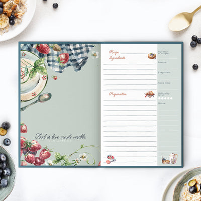 Food Is My Passion - Recipe Journal Recipe Journals The June Shop   