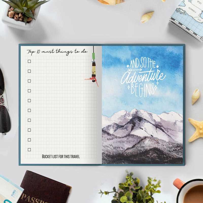 United States of America - Travel Journal for Long Journey (30 Days) Travel Journals June Trading   