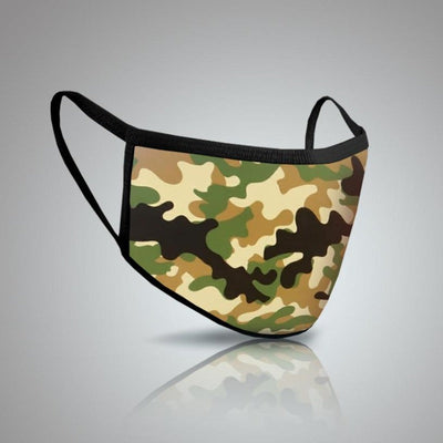 Pack of Two: Camouflage Face Mask Face Mask June Trading   