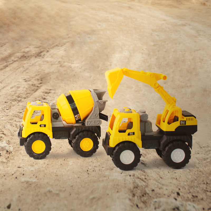 Fun Construction Trucks Toy Baby Toys ERL   