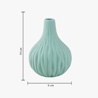Modern Textured Mini Flower Vase Vases June Trading   