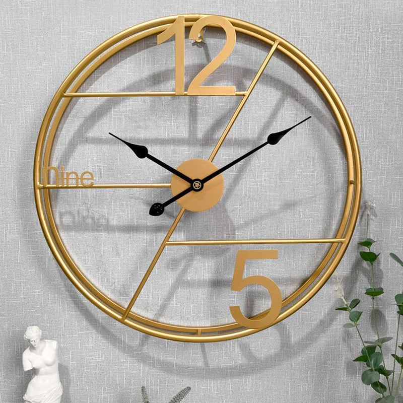 Modern Gold Wall Clock Wall Clocks June Trading   