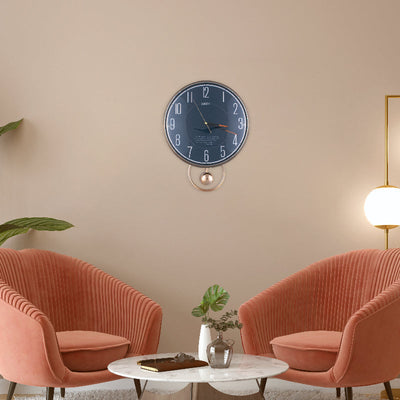 Elegant Rosegold Accent Wall Clock Wall Clocks June Trading   