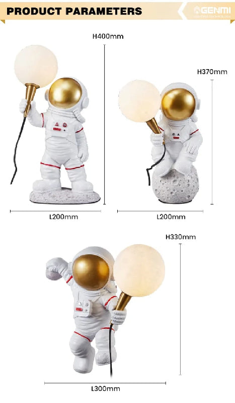 Wall Hanging Astronaut Light Lamps Coral Tree   